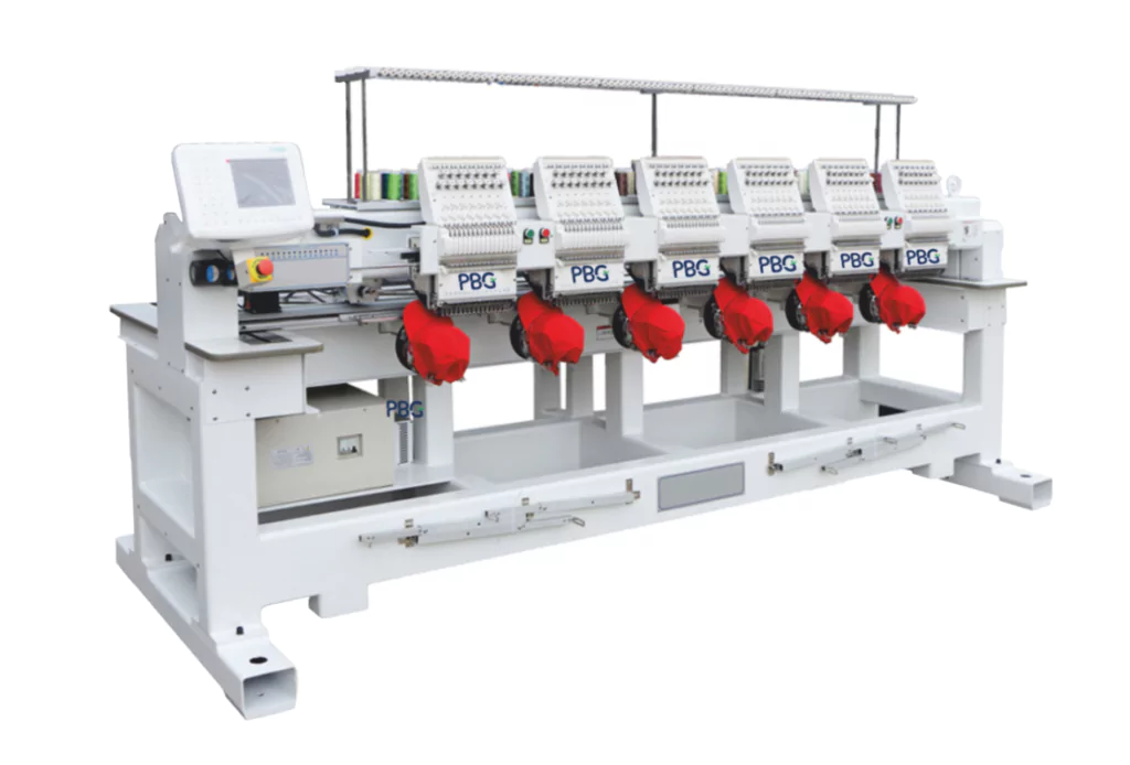 Six Head Embroidery Machine