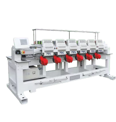 Six Head Embroidery Machine